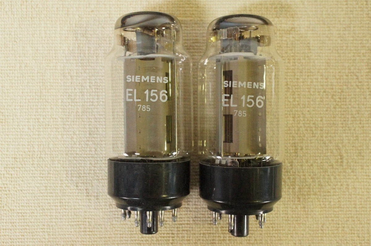 TH SIEMENS シーメンス 真空管 EL156 785 2本ペア 元箱付き Sa087560の