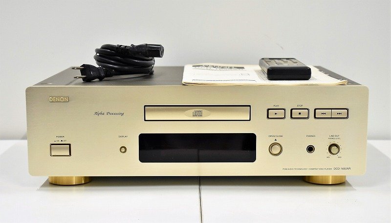 【100%新品，限定SALE】 竜R781 DENON デノン デンオン DCD-1650AR CDプレーヤー CDデッキ 説明書 リモコン:RC-255 オーディオ機器(DENON)｜売買されたオークション情報、yahooの商品情報をアーカイブ公開 - オークファン DENON