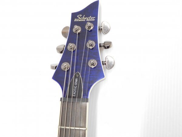Schecter☆Exotic Star☆AD-C-1-EXS/CBLU☆エボニー指板 Schecter C-1 