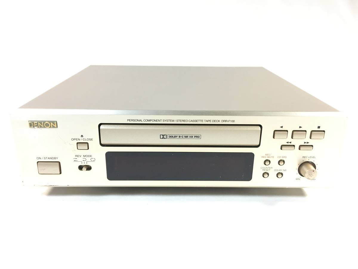 DENON DRR－F100 オートリバース カセットデッキ キャプ