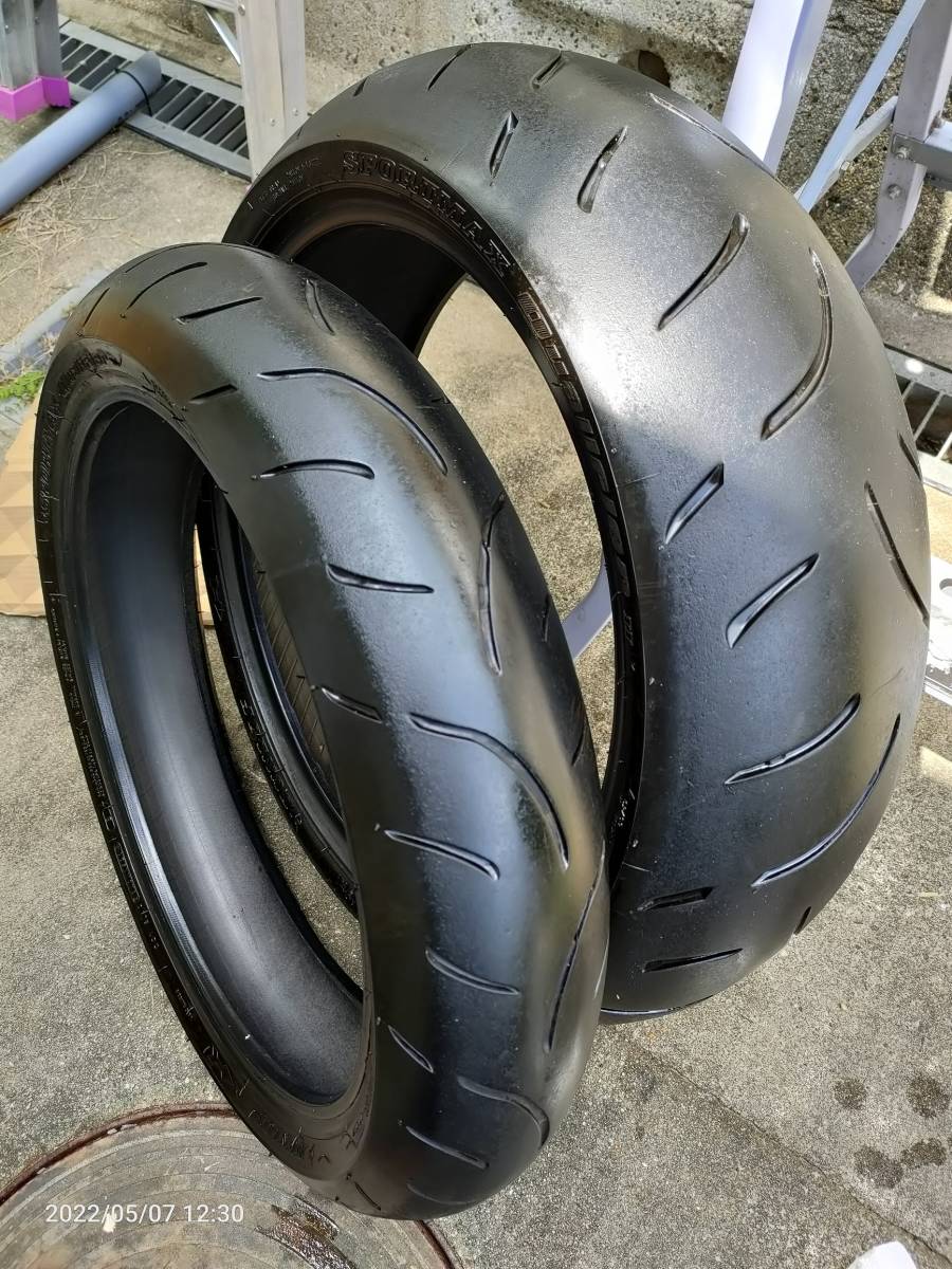 ダンロップ SPORTMAX Qualifier II 【120/70 ZR17】 【190/50ZR17