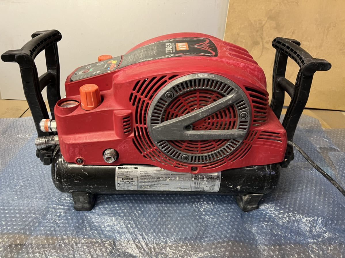良品　低騒音MAXマックス★高圧AK-HH1250E2エアコンプレッサー 良品 工具&frasl;メンテナンス 低騒音 マックス(MAX) 満タン速いマックス☆高圧エア メンテナンス