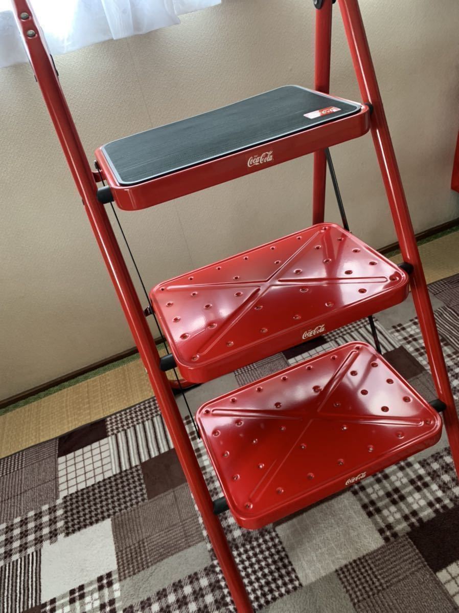 超レア◇レトロ非売品◇コカ・コーラ『折りたたみステップ 踏み台 超レア◇レトロ非売品◇コカ・コーラ『折りたたみステップ 踏み台