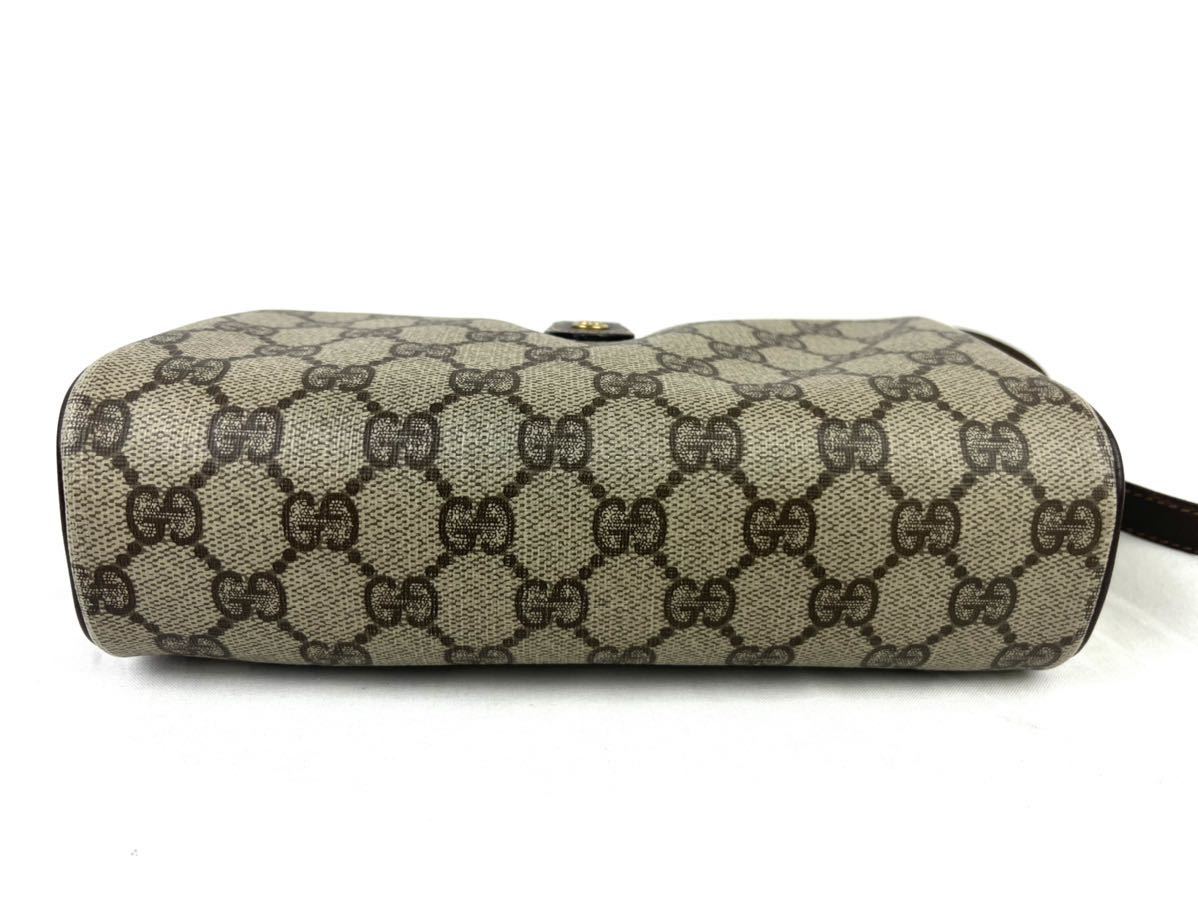 GUCCI シェリーライン ショルダーバッグ オールドグッチ GG柄 PVC