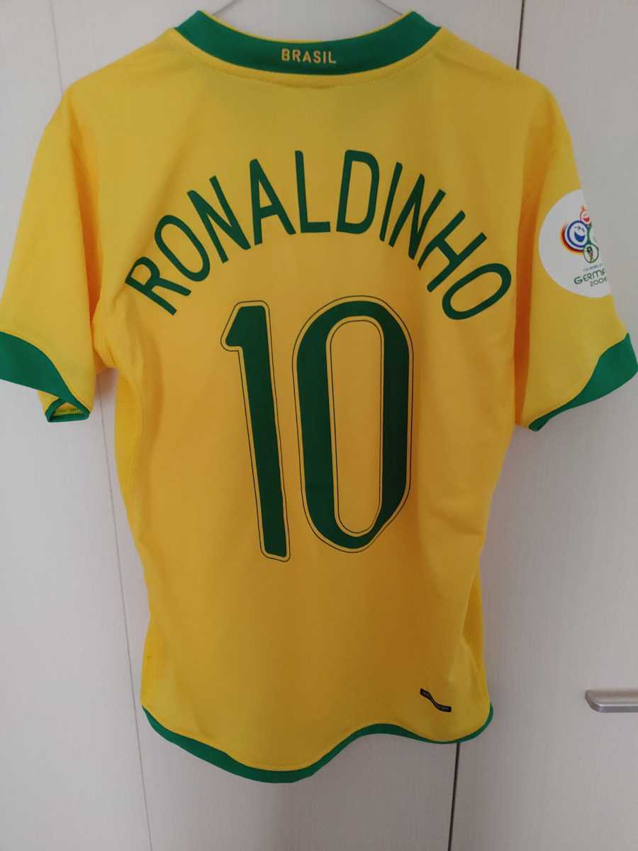 1円～ サッカー ブラジル代表 ロナウジーニョ ユニフォーム