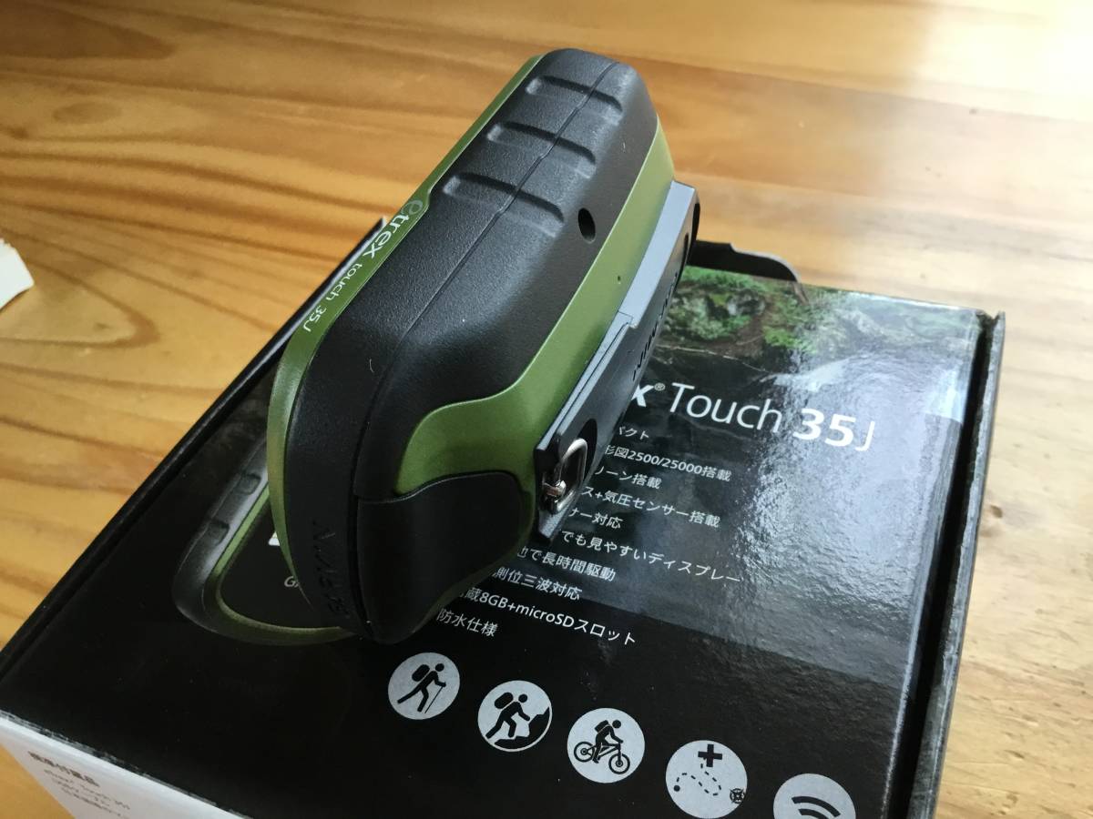 GARMIN eTrex Touch 35J ガーミン GPS 日本語版＋日本登山地形図 