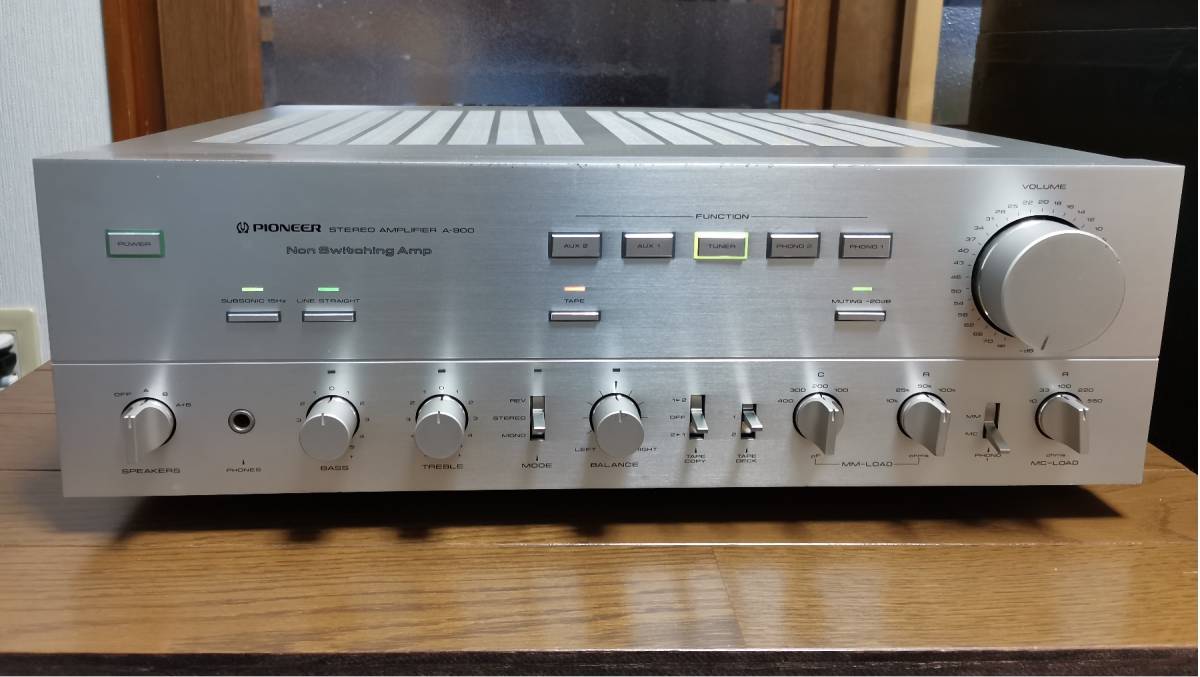 パイオニア プリメインアンプ A-900 Pioneer PIONEER G 0 1 backend