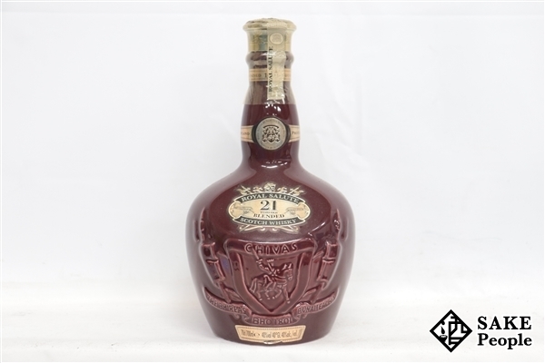 ◇注目! シーバス・ブラザーズ ロイヤル・サルート 21年 赤陶器 700ml