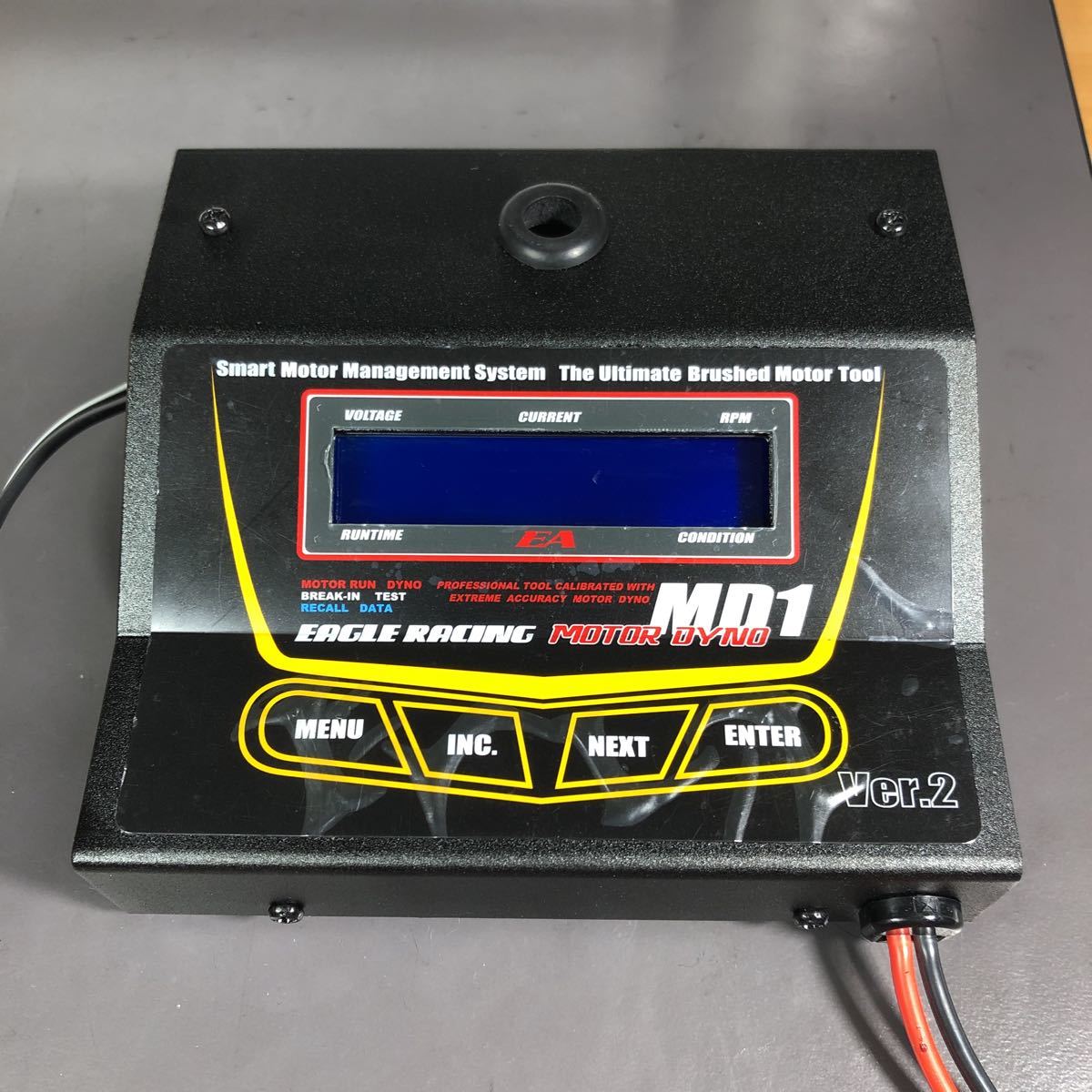 ﾓｰﾀｰﾀﾞｲﾉMD1-V2(ブラシモーター専用）[#2493V2U モーターダイノMD1