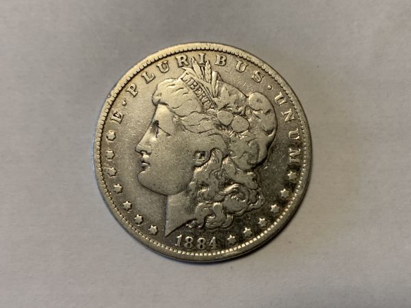 1884年 １ドル銀貨 モルガンダラー アメリカコイン 外国コイン 古銭 ...