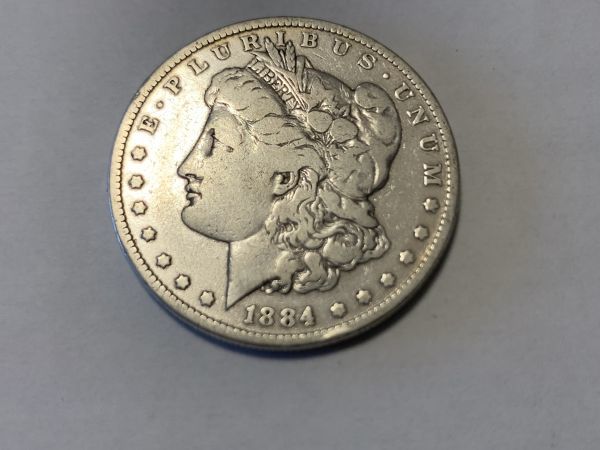 1884年 １ドル銀貨 モルガンダラー アメリカコイン 外国コイン 古銭 ...