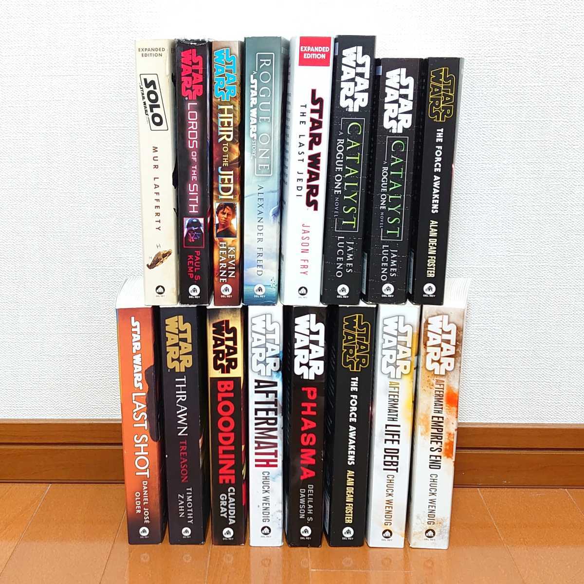 格安，低価 STAR WARS スター ウォーズ DEL REY 英語版 アメリカ 海外 映画 文庫本 小説 大量 セット まとめ売り レトロ 当時物 レア tp-22x323(洋書、外国語書籍)｜売買されたオークション情報、yahooの商品情報 洋書、外国語書籍