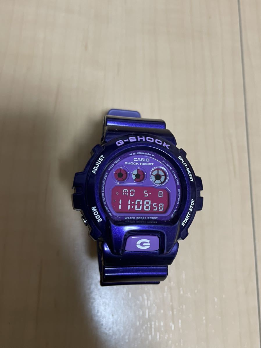 G-SHOCK DW-6900CC クレイジーカラーズ 紫 パープル 美品