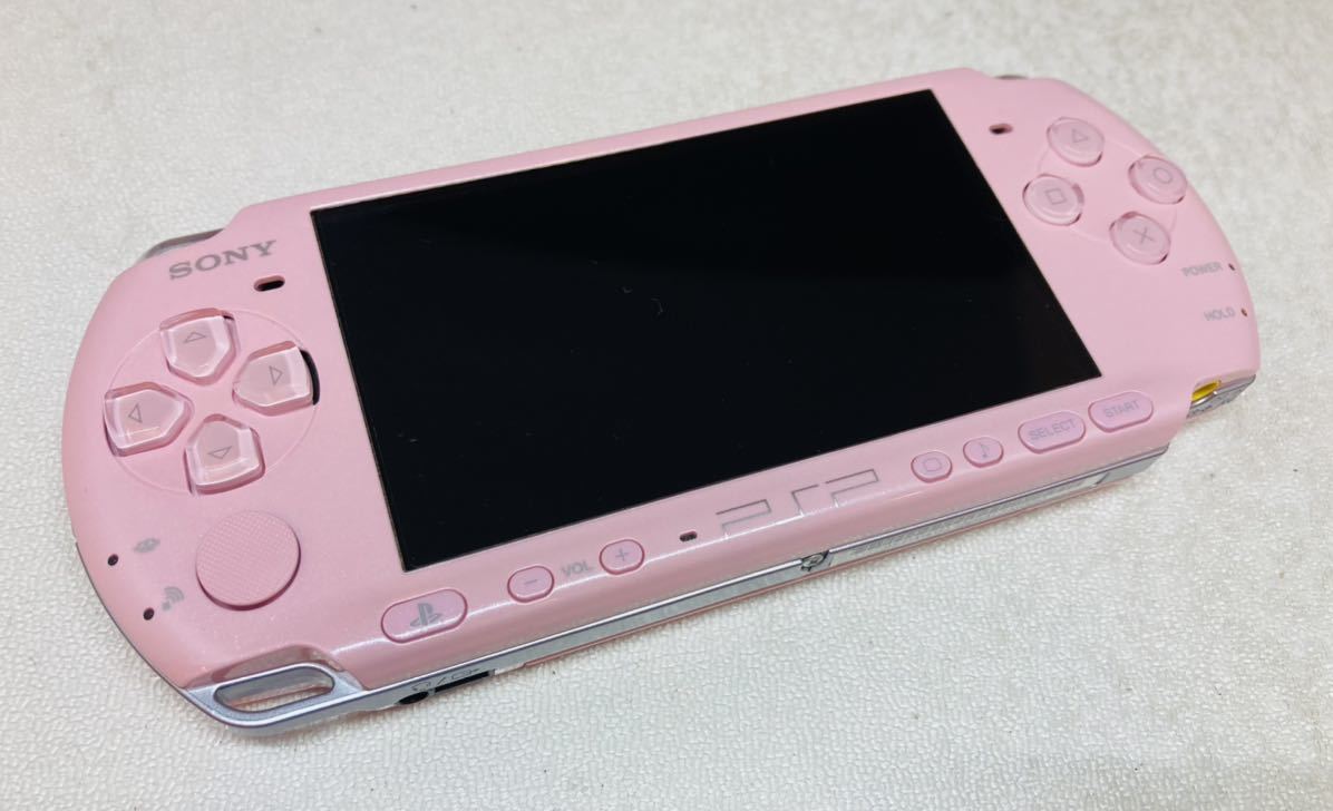 r23 必見 SONY ソニー PSP-3000 ブロッサムピンク 本体のみ 現状品 動作未確認 ジャンク品扱い(PSP3000シリーズ ...