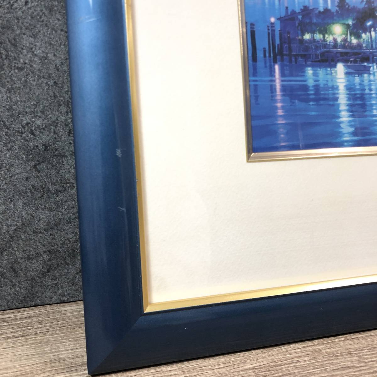 笹倉鉄平 「ラゴ・マジョーレ」 (Lago Maggiore) シルクスクリーン