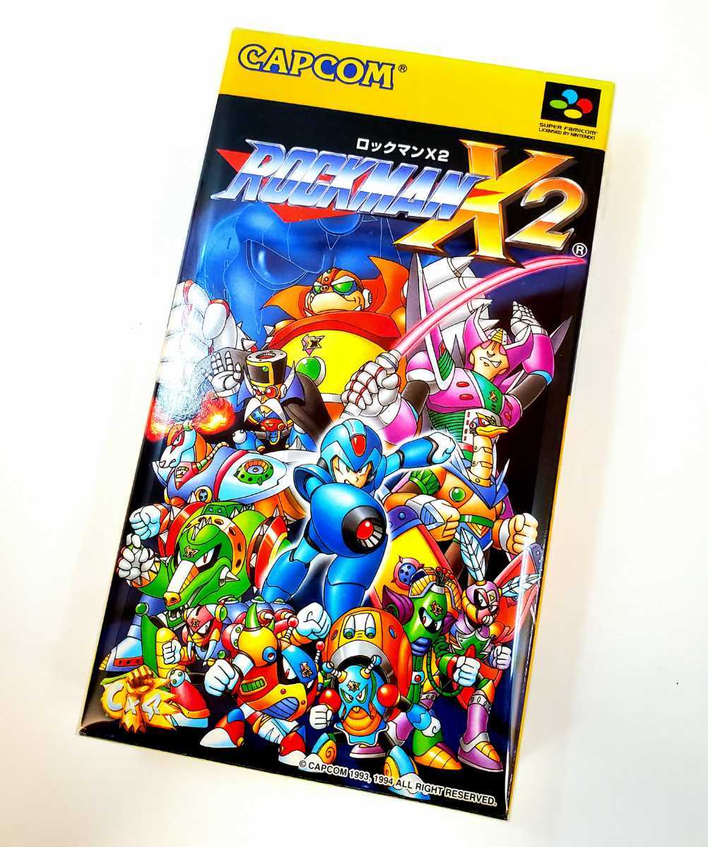 正規品，得価 完全 スーパーファミコンソフト ロックマンX2 ROCKMANX2 1円スタート 非常に綺麗な ラスト在庫 SFC 5/15ま(アクション)｜売買されたオークション情報、yahooの商品情報をアーカイブ公開 - オークフ タイトル