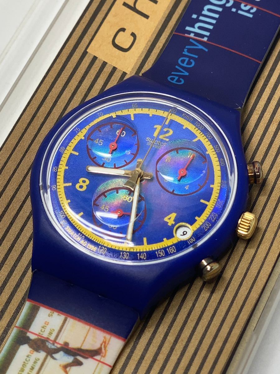 SWATCH スウォッチ クロノグラフ デックストック 1996年アトランタ