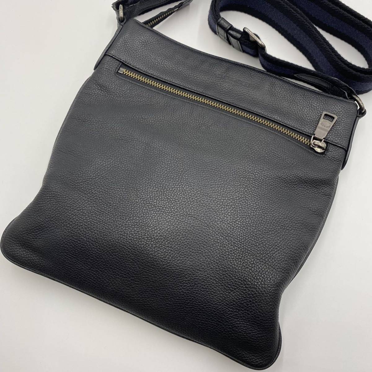 15 【美品】 コーチ COACH ショルダーバッグ サコッシュ ボディバック クロスボディ バワリー 肩掛け 斜め掛け ブラック 黒 レザー 革 ショルダーバッグ サコッシュ COACH COACH(コーチ) ターンロック ヌメ革