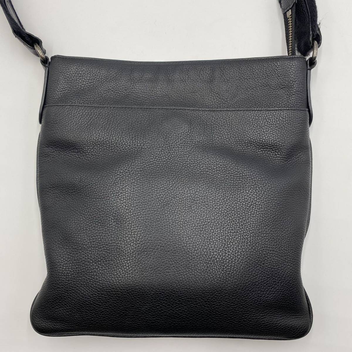 15 【美品】 コーチ COACH ショルダーバッグ サコッシュ ボディバック クロスボディ バワリー 肩掛け 斜め掛け ブラック 黒 レザー 革 ショルダーバッグ サコッシュ COACH COACH(コーチ) ターンロック ヌメ革