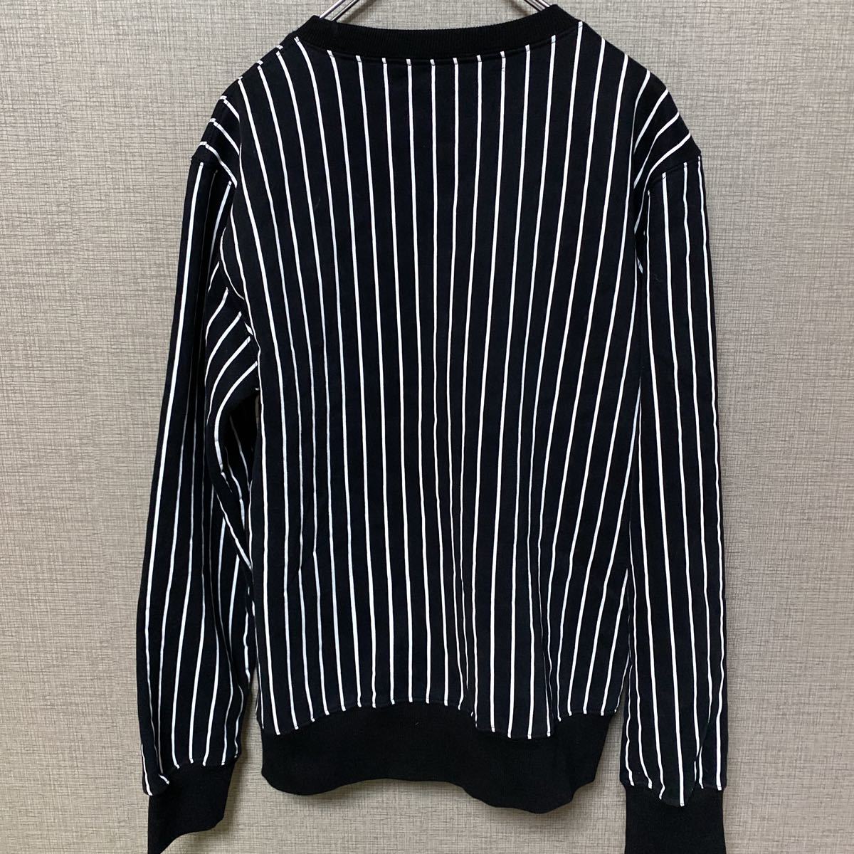 90s ボーイロンドン BOY LONDON ロゴ ストライプ スウェット シャツ 
