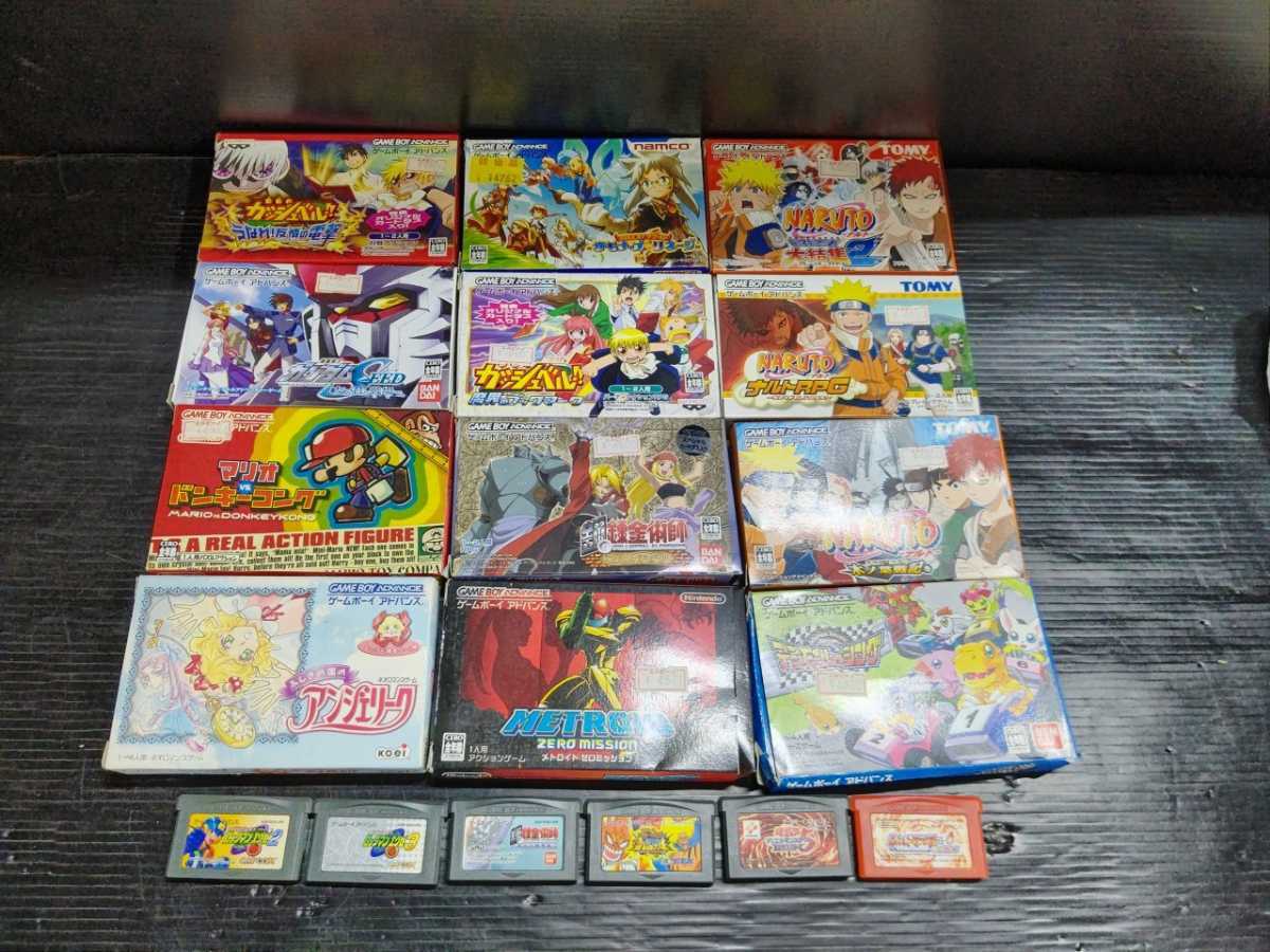 【得価，人気セール】 ゲームボーイアドバンス ソフト18本セット ジャンク品 ゲームボーイアドバンスソフト 任天堂 GBA(その他)｜売買されたオークション情報、yahooの商品情報をアーカイブ公開 - オークファン タイトル