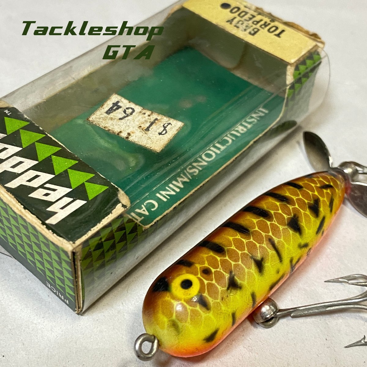 オールド　ヘドン　ベビートーピード　７個セット！ ◎70s オールドへドン ベビートーピード Heddon BabyTorpedo BRS