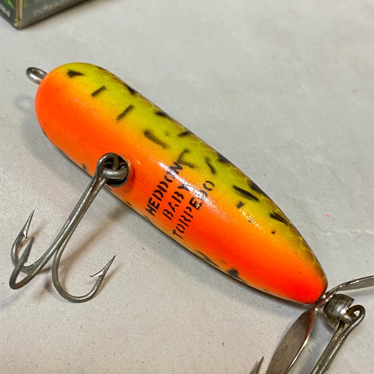 オールド　ヘドン　ベビートーピード　レアカラー３個セット ◎70s オールドへドン ベビートーピード Heddon BabyTorpedo BRS