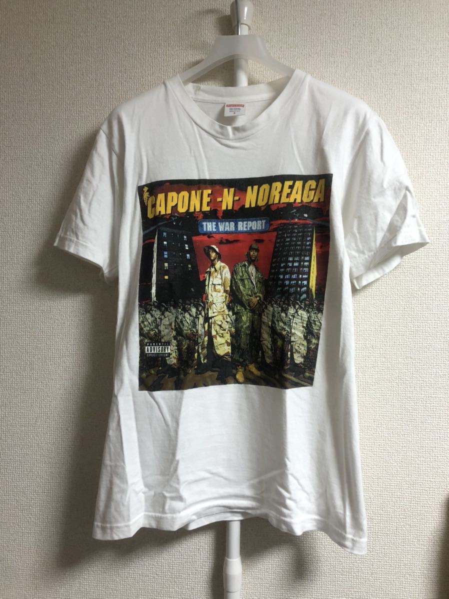 Supreme x Capone-N-Noreaga コラボ バック box logo Tシャツ Tee 