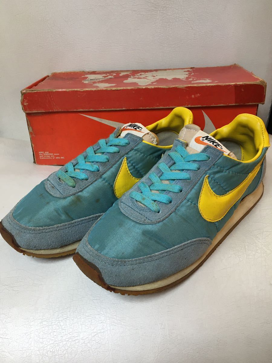 NIKEナイキLADY MIEKA日本製/筆記体ゴツナイキ風車70'sビンテージ80's