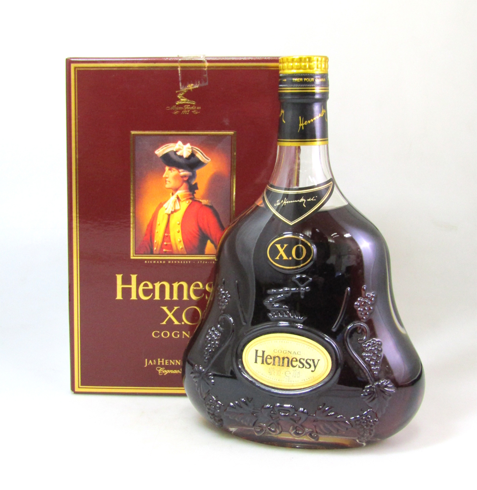 ☆古酒 未開栓 Hennessy XO ヘネシー 700ml 金キャップ 箱あり