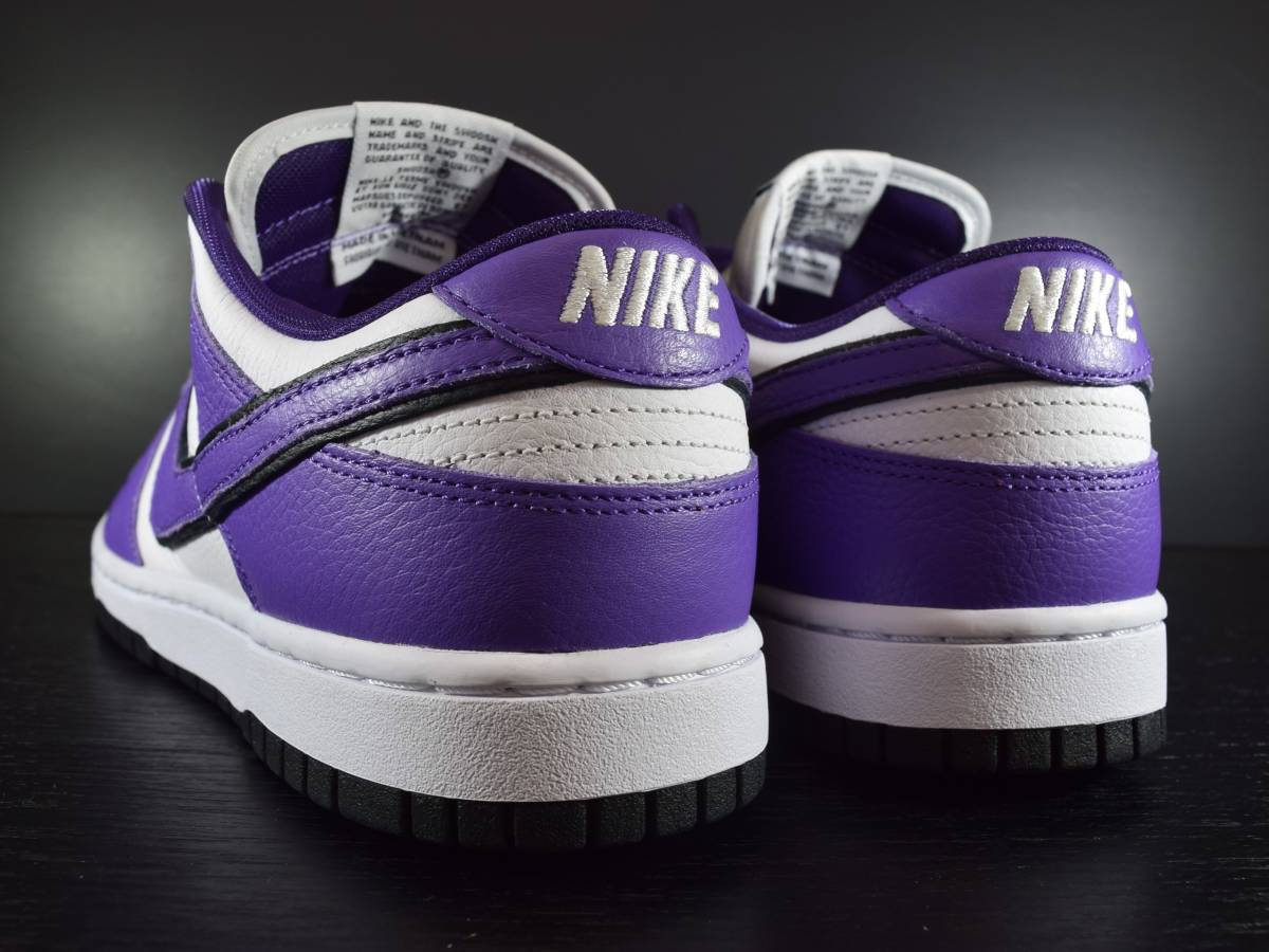 『送料無料』【新品未試着 完売品】27CM NIKE DUNK LOW BY YOU PURPLE WHITE ナイキ ダンクロー バイユー パープル ホワイト 紫 白 黒 DUNK LOW NIKE WHITE × デニム