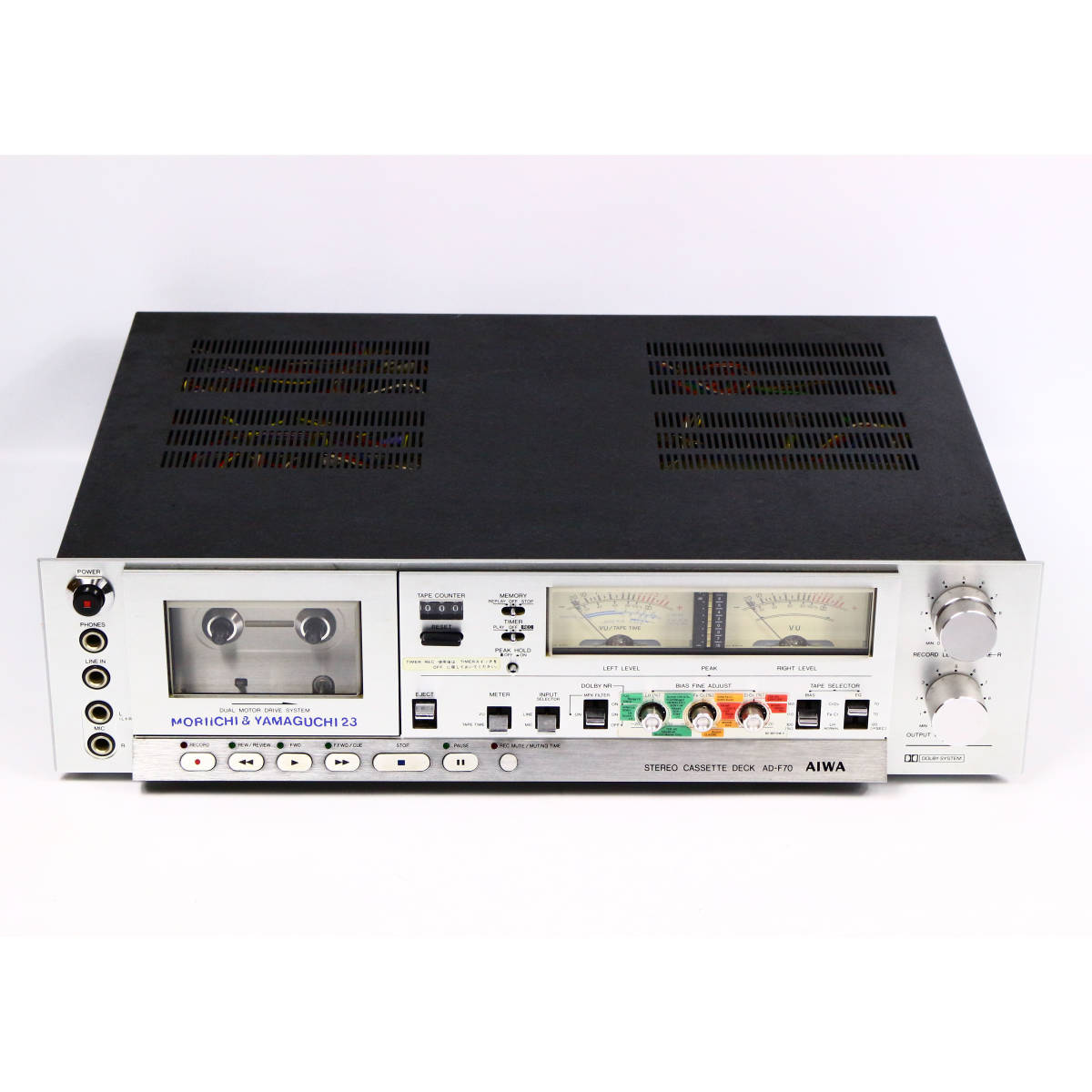 AIWA AD-F70 アイワ カセットデッキ テープ Yahoo!オークション - 昭和