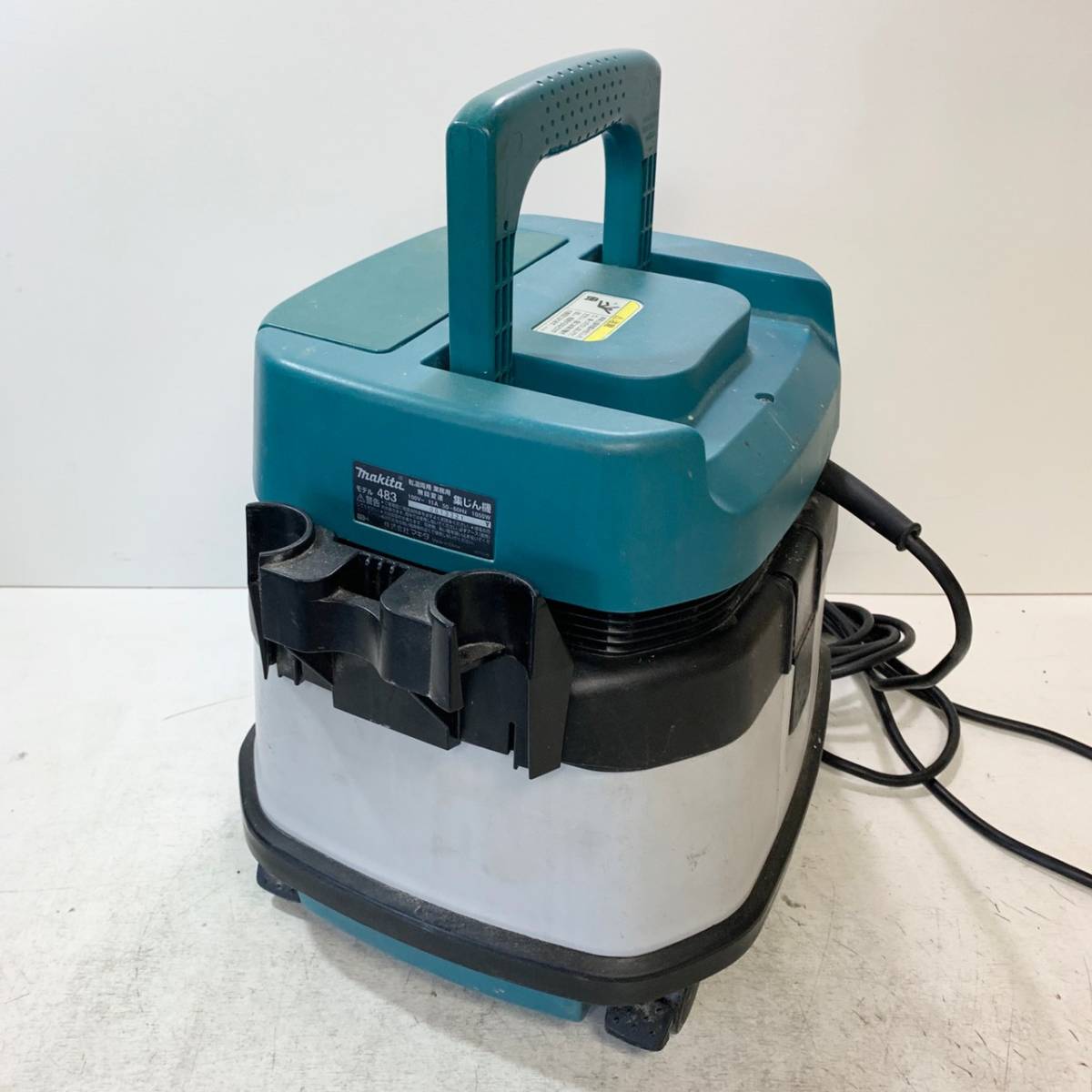 動作品 makita マキタ 集じん機 モデル483 集塵機 本体のみ 現状 動作品 makita マキタ 集じん機 モデル483 集塵機 本体のみ 現状