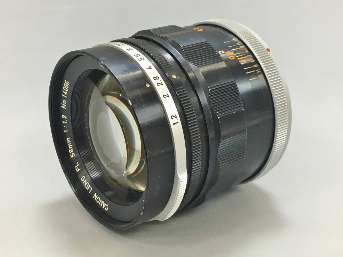 FL 58mm 1:1.2 カメラレンズ 交換レンズ キヤノン Canon 2203LR023