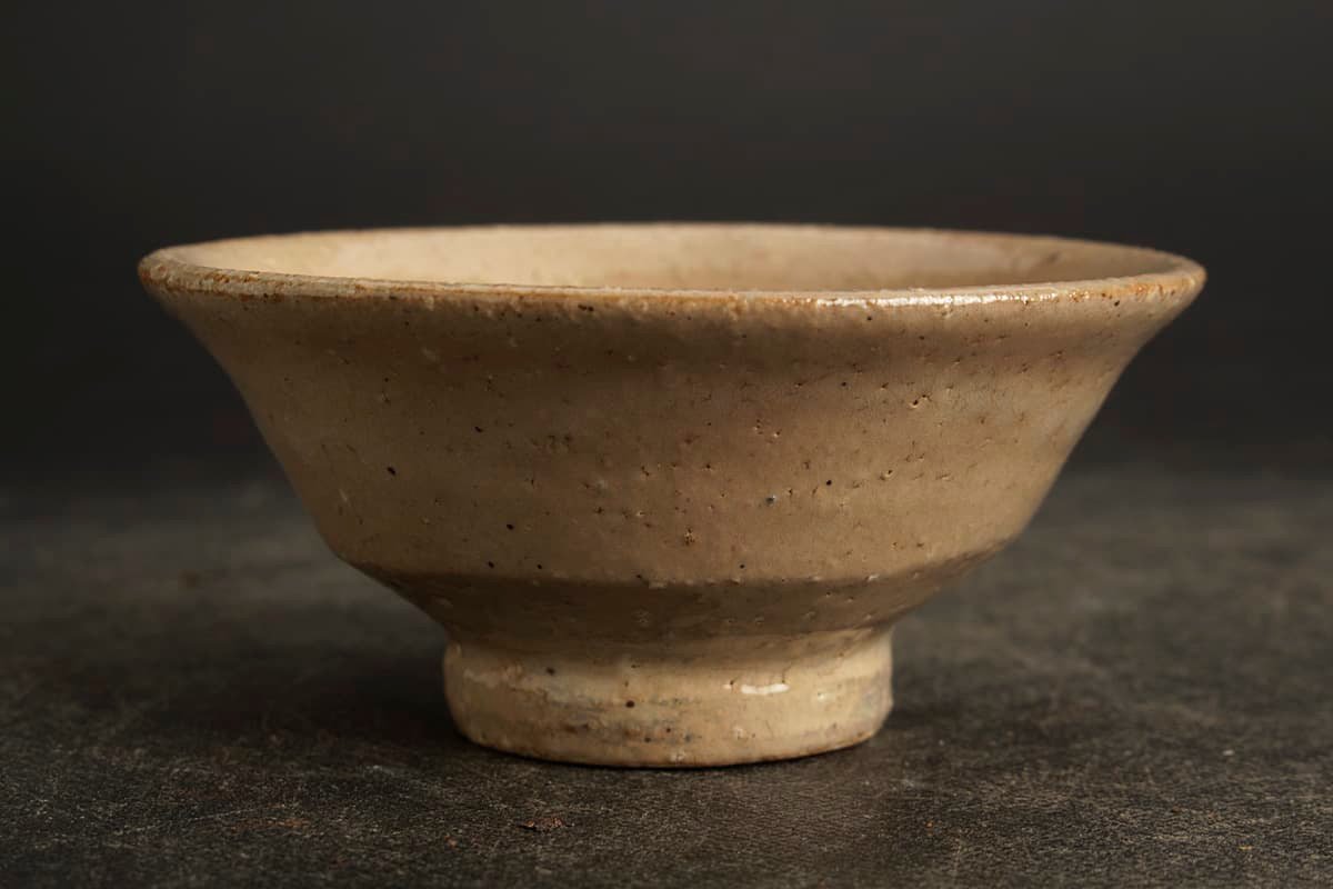 古美術 李朝 粉引 盃 小碗 DT357 美術品・アンティーク