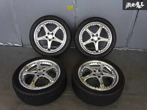 ○SSR スピードスター デコルテ EVO 17インチ 7J +49 PCD 100 5H 5穴