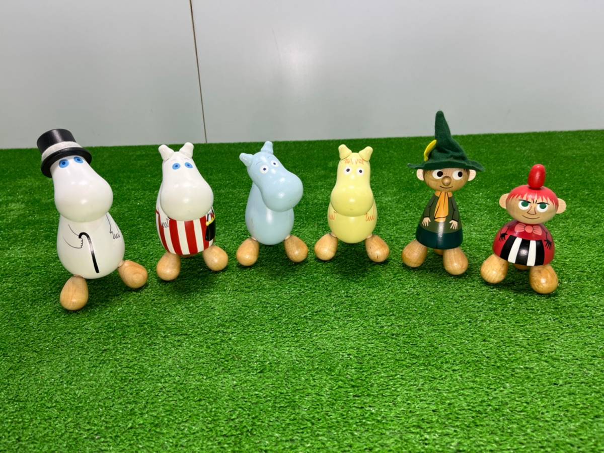 △7-6 ムーミン ツボ押し プーレルット ミイ スナフキン パパ ママ