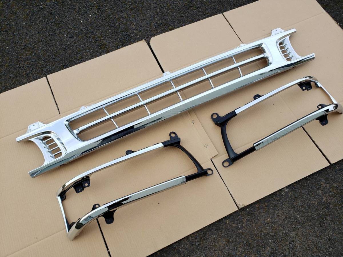 日野 プロフィア メッキ ライトグリル ライトリム