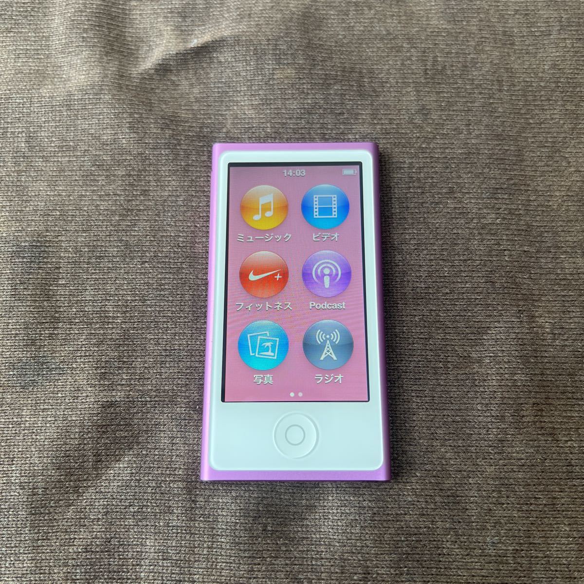 iPod nano 第7世代 16GB パープル 極美品 nano iPod 第7世代 紫
