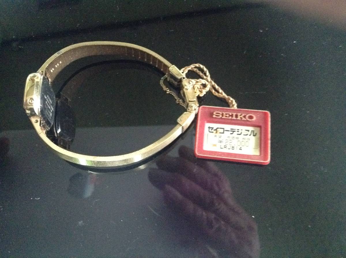 SEIKO セイコー レディース 腕時計 0 ☆稼働品☆ 2320-6140 クォーツ 向け レザー ブランド 人気 おしゃれ プレゼント 妻 レディース時計の電池交換