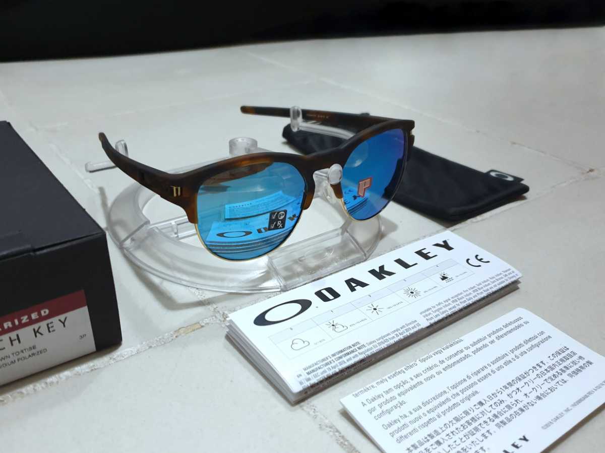 新品 偏光レンズ OAKLEY LATCH KEY オークリー ラッチ キー SAPPHIRE 
