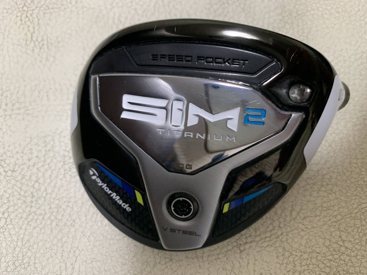 ☆ 送料無料 美品 テーラーメイド SIM2 5W 19° シム 2 ヘッド