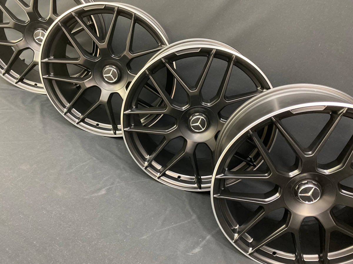 セール！！ Benz ベンツ 22インチ アルミホイール マットブラック S11M 