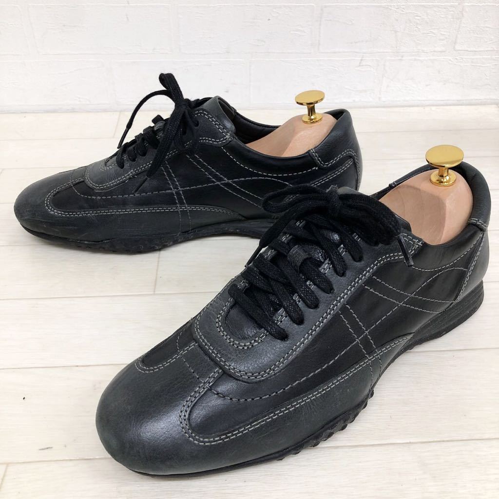 高品質，100%新品 533 COLEHAAN GRAND.OS コールハーン グランド レザー スニーカー カジュアル シューズ 7 25ほど メンズ ブラック(8インチ以下)｜売買されたオークション情報、yahooの商品情報をアーカイブ公開 - オ 靴