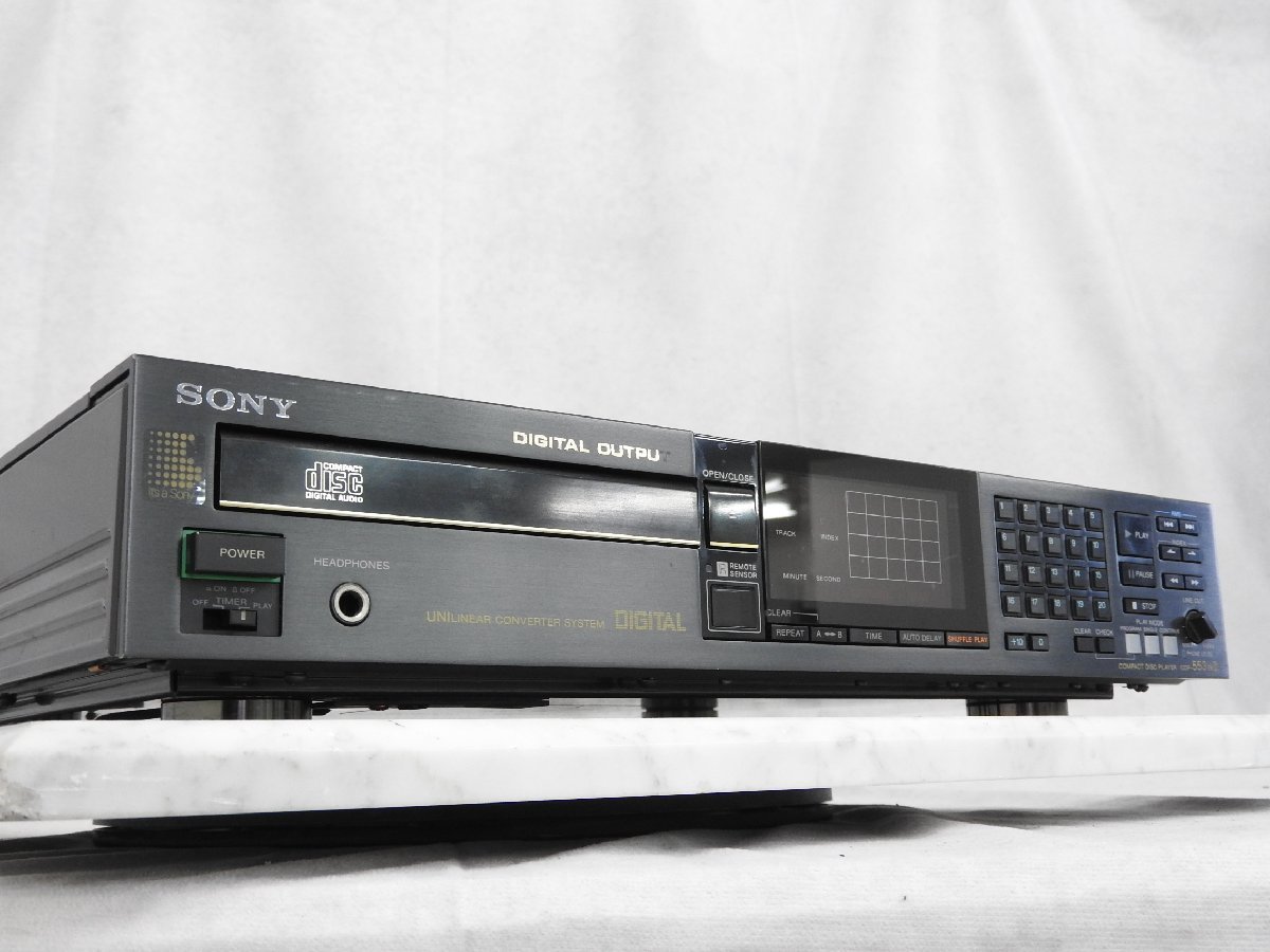 SONY CDP-553ESD ソニー AV 家電 CDプレーヤージャンク ☆ SONY ソニー