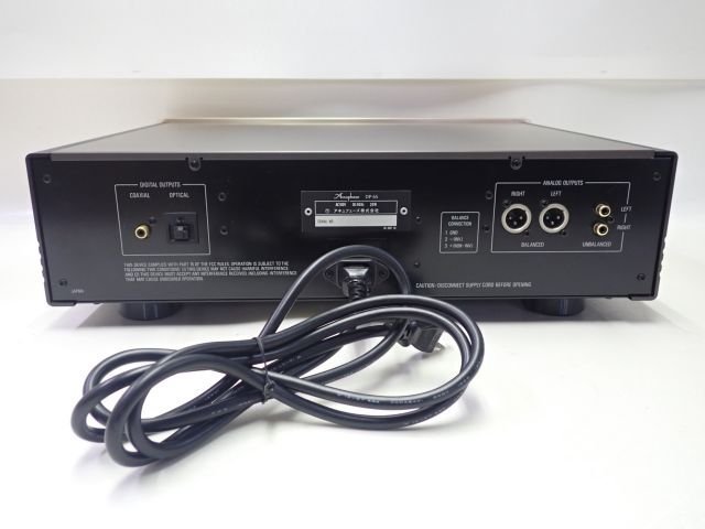 Accuphase CDプレイヤー DP-65 アキュフェーズ リモコン付き ∵ 65DA6-3 Accuphase CDプレーヤー アキュフェーズ 取扱説明書付 ◇アキュフェーズ オーディオ機器