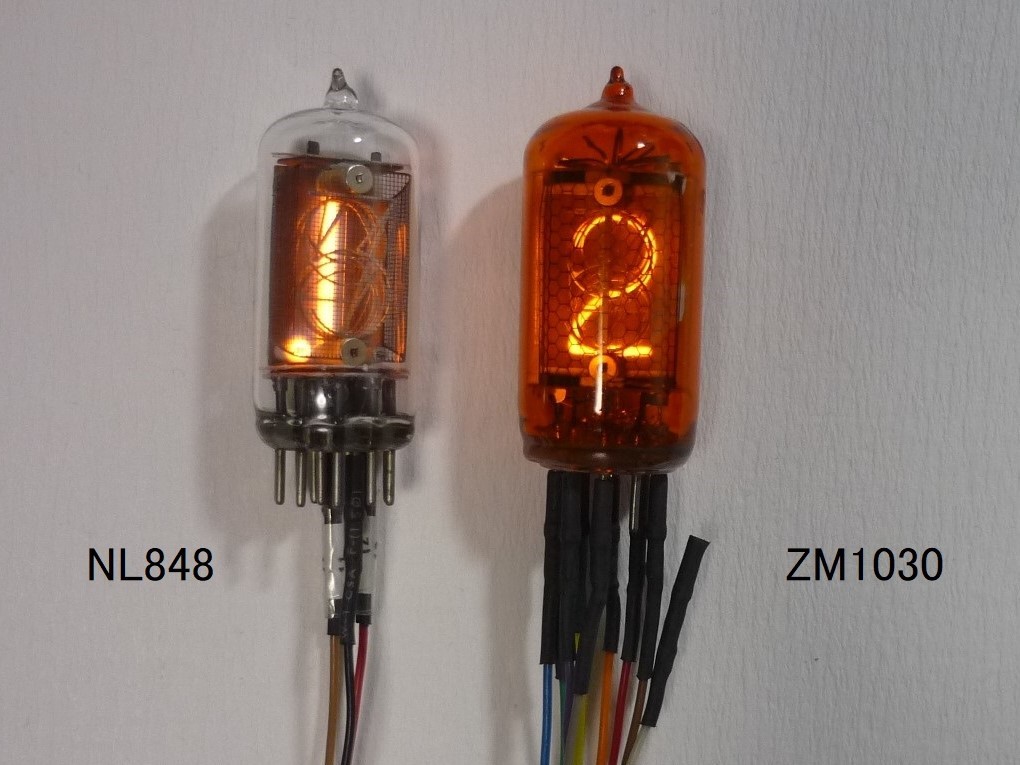 ニキシー管 Nixie Tube NL848 ZM1030 各1個(電子部品)｜売買された