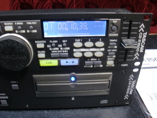TASCAM CD-X1500 CD-X1500 TASCAM CD Vintage King CDプレーヤー