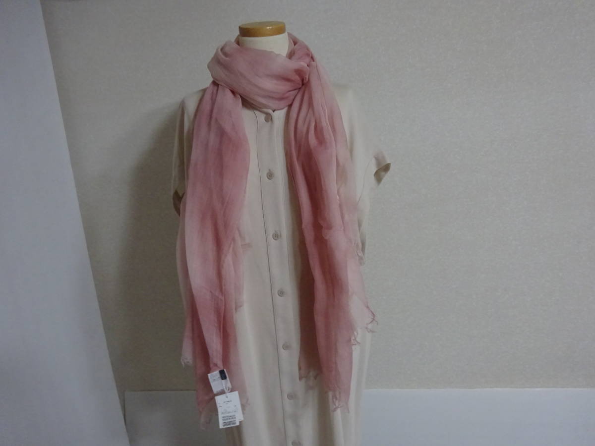 【限定SALE，定番】 バジーレ28のコットンシフォンのストール ピンク系 定価2.7万円(ストール一般)｜売買されたオークション情報、yahooの商品情報をアーカイブ公開 - オークファン ストール一般
