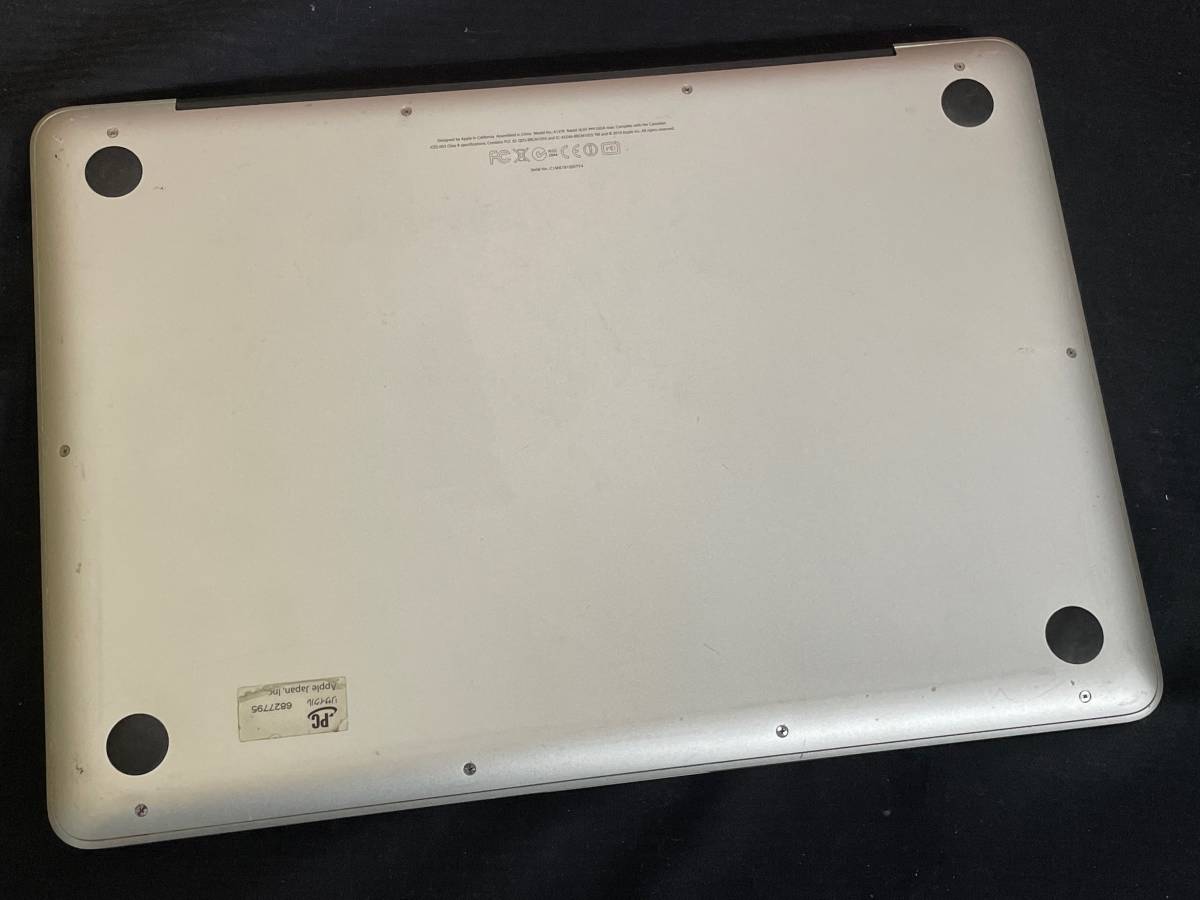 動作OK♪】MacBook Pro 2012 Retina A1278[Core i7(3520M)2.9Ghz/RAM 
